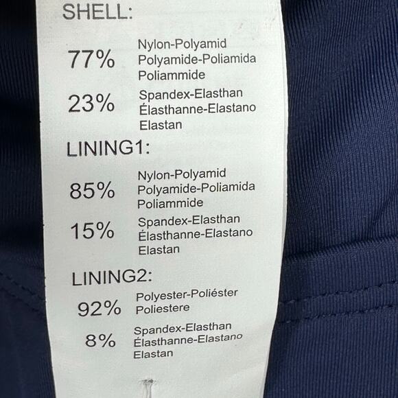 NEW Cupshe Blue X Iskra Ruffled V-Neck Tummy Control One Piece Plus Size 3X - Picture 8 of 9